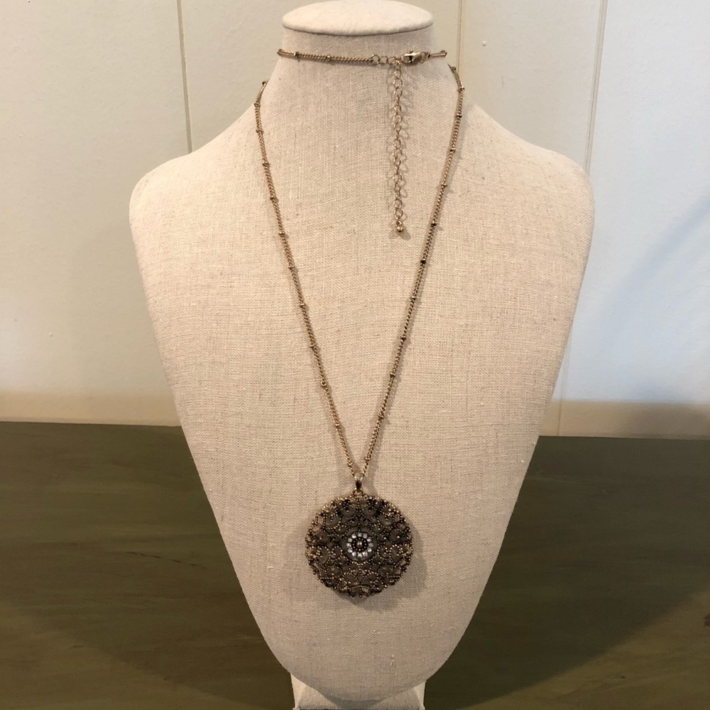 Gold Statement Necklace